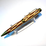 Antique Bronze / Copper Cholla Cactus Cigar Twist / Ballpoint Pen - WrYT365