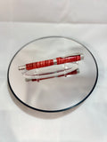 Stainless Steel / Red Mango Wood Desire / Rollerball Pen