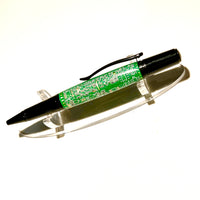 Black / Circuit Board Sirocco / Ballpoint Pen - WrYT365