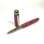 Titanium Gold & Rhodium / Pink Diamond Mistral / Rollerball Pen by