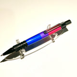 Black Aluminum / Bisexual Pride Flag / Mechanical Pencil - WrYT365