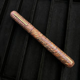 Gold / Copper Brown White / Bespoke Fountain Pen - WrYT365