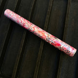 Black / Black Gray Red White / Bespoke Fountain Pen - WrYT365