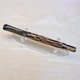 Gunmetal / Deep Copper Cholla Cactus Magnetic Hex / Rollerball Pen - WrYT365
