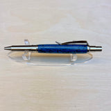 Stainless Steel / Cobaltium M3 Metal Composite Coyote Click / Ballpoint Pen - WrYT365