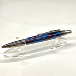 Gunmetal / Nebula Diamond Athena Click / Ballpoint Pen - WrYT365