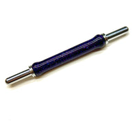 Chrome / Amethyst Purple Diamond Acrylic / Double Seam Ripper - WrYT365