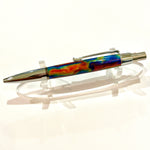 Gunmetal / Rainbow Diamond Athena Click / Ballpoint Pen - WrYT365