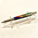 Stainless Steel / Rainbow Diamond Coyote Click / Ballpoint Pen (Copy) - WrYT365