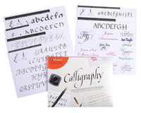 Calligraphy Lettering Practice Cards - WrYT365