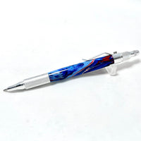Aluminum / Red White Blue Acrylic / Pencil - WrYT365