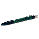 Black Anodized Aluminum / Green Maple Click / Ballpoint Pen - WrYT365