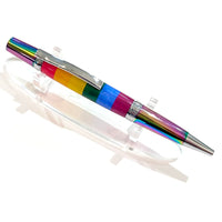 Spectrum Ti / Rainbow Pride Flag Elegant Monarch / Ballpoint Pen - WrYT365