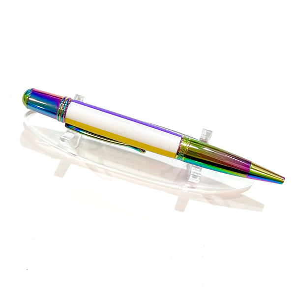 Spectrum Ti / Non-Binary Pride Monarch / Ballpoint Pen - WrYT365