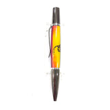 Rhodium/Black Ti / Don't Tread Pride Ares / Ballpoint Pen - WrYT365