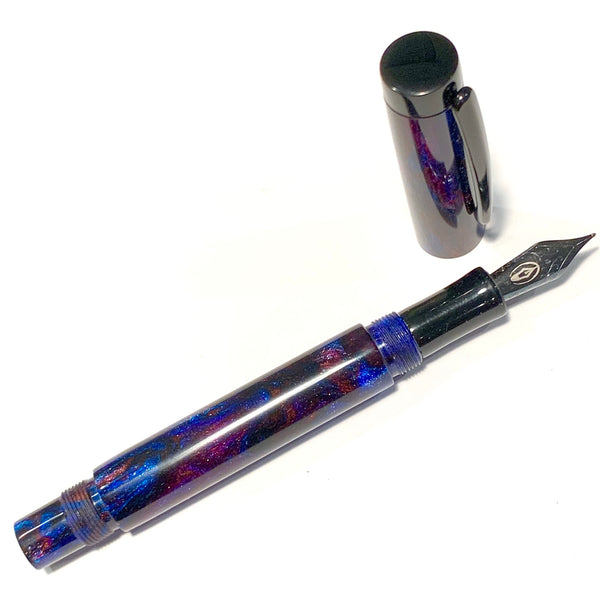 Black / Orion Diamond / Bespoke Fountain Pen - WrYT365