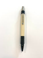 Black Anodized Aluminum / White Holly Click / Ballpoint Pen - WrYT365