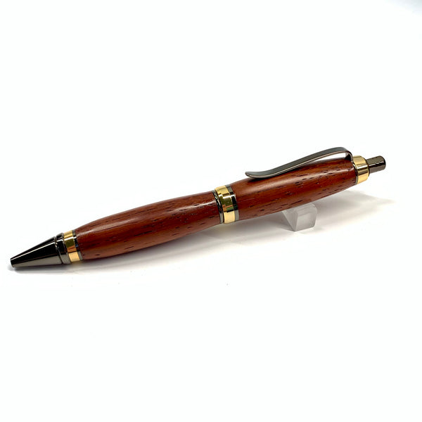 BlkTi/Gold / Paduk Cigar Click / Ballpoint Pen - WrYT365