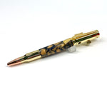 Gold / Acrylic Bolt Action / Ballpoint Pen - WrYT365