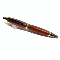 BlkTi/Gold / Paduk Cigar Click / Ballpoint Pen - WrYT365