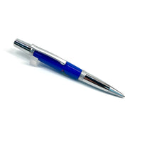 Chrome / Elegant Monarch Blue ODAAT / Ballpoint Pen - WrYT365